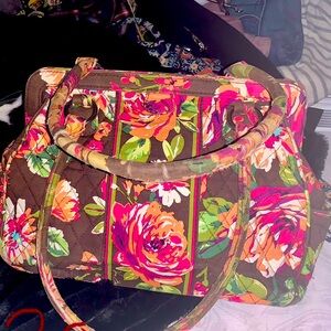 ✂️ Vera Bradley VINTAGE English Rose Frame Bag